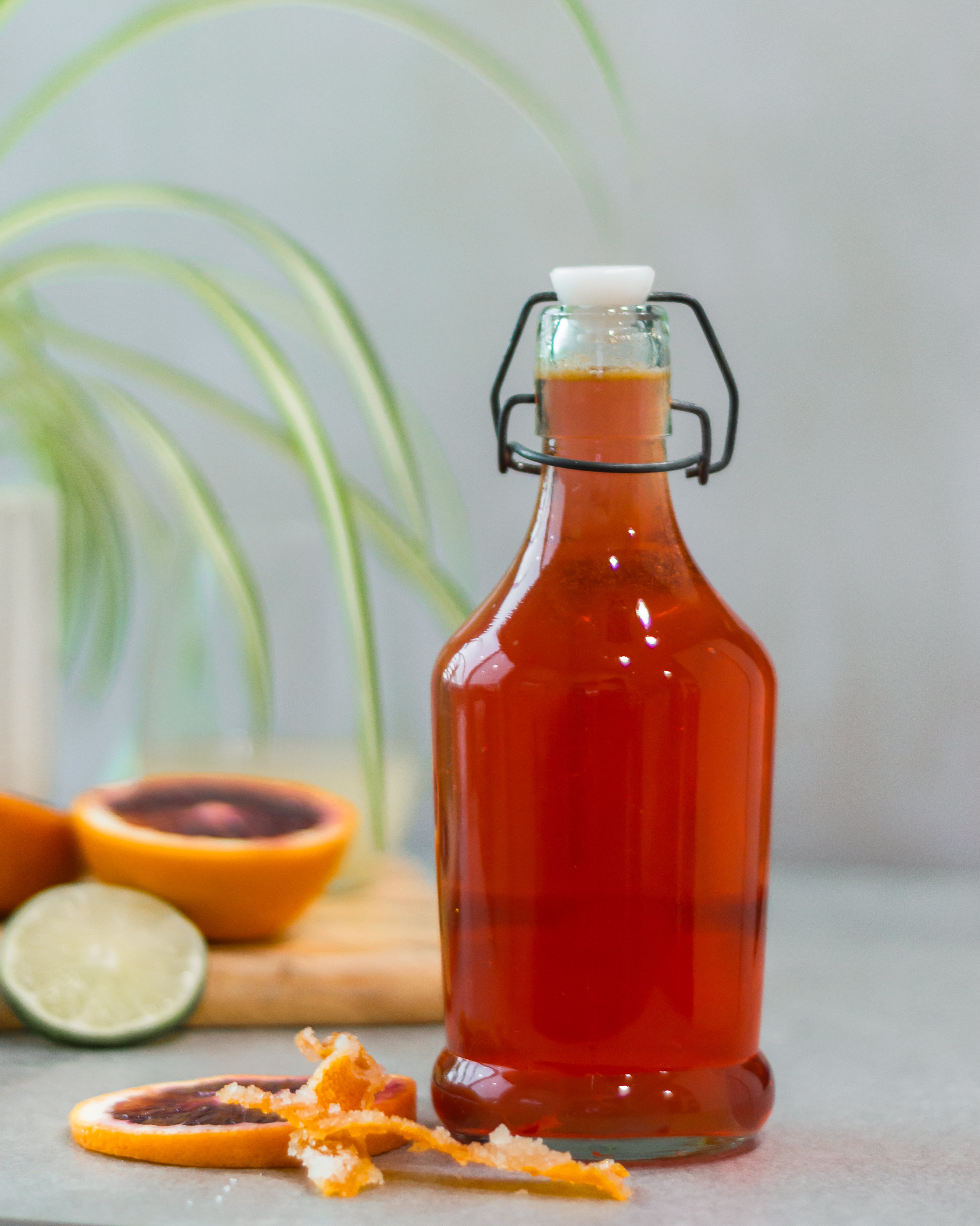 Blood Orange Simple Syrup